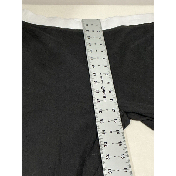 Woman’s G. W. Sport Black With White Band Capri Active Pants 2XL - Picture 5 of 7